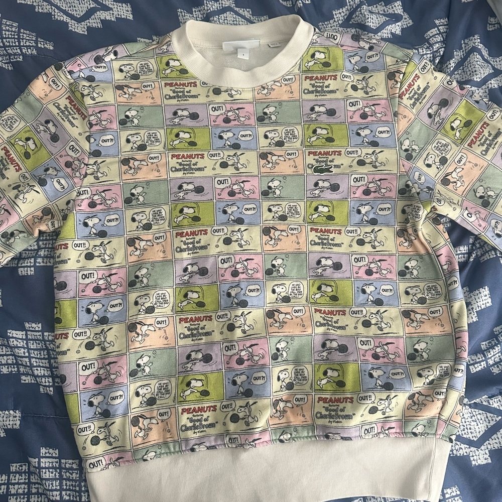 Lacoste Multicolor Comic Sweatshirt